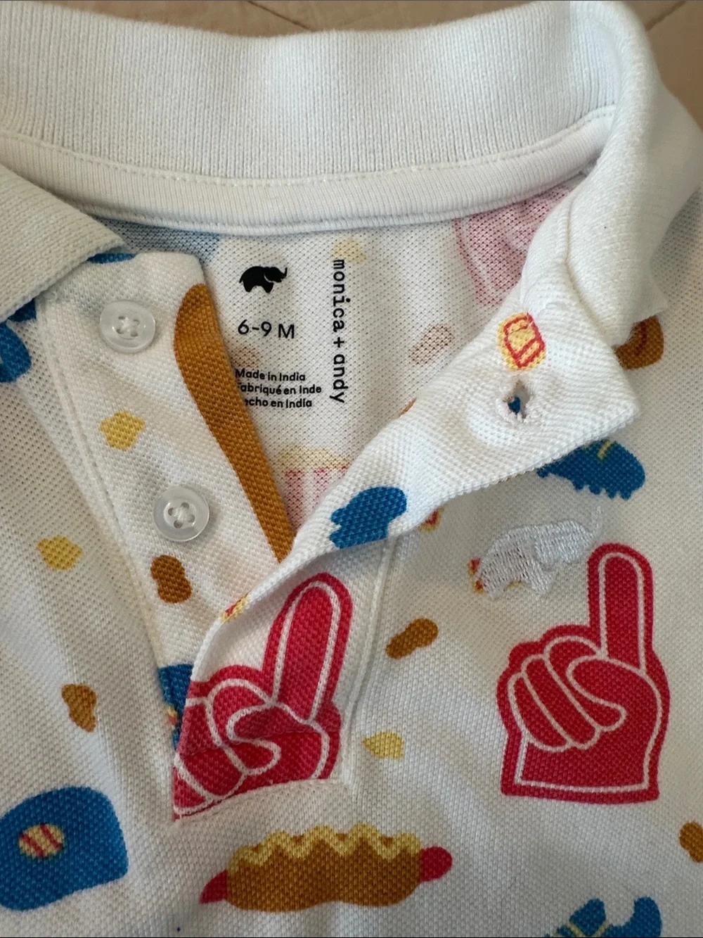 Monica and Andy Baseball Romper & Shark Swimsuit